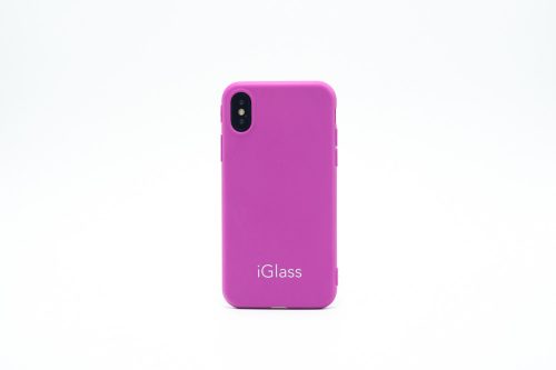 iPhone X iGlass Case szilikon iPhone tok